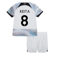 Liverpool Naby Keita #8 Fußballbekleidung Auswärtstrikot Kinder 2022-23 Kurzarm (+ kurze hosen)